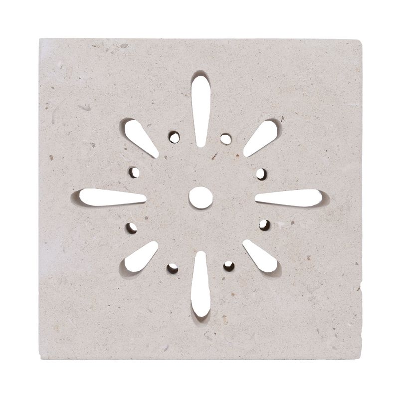 Griglia ventilazione Quadrata Semplice 100 mm ZEFIRO