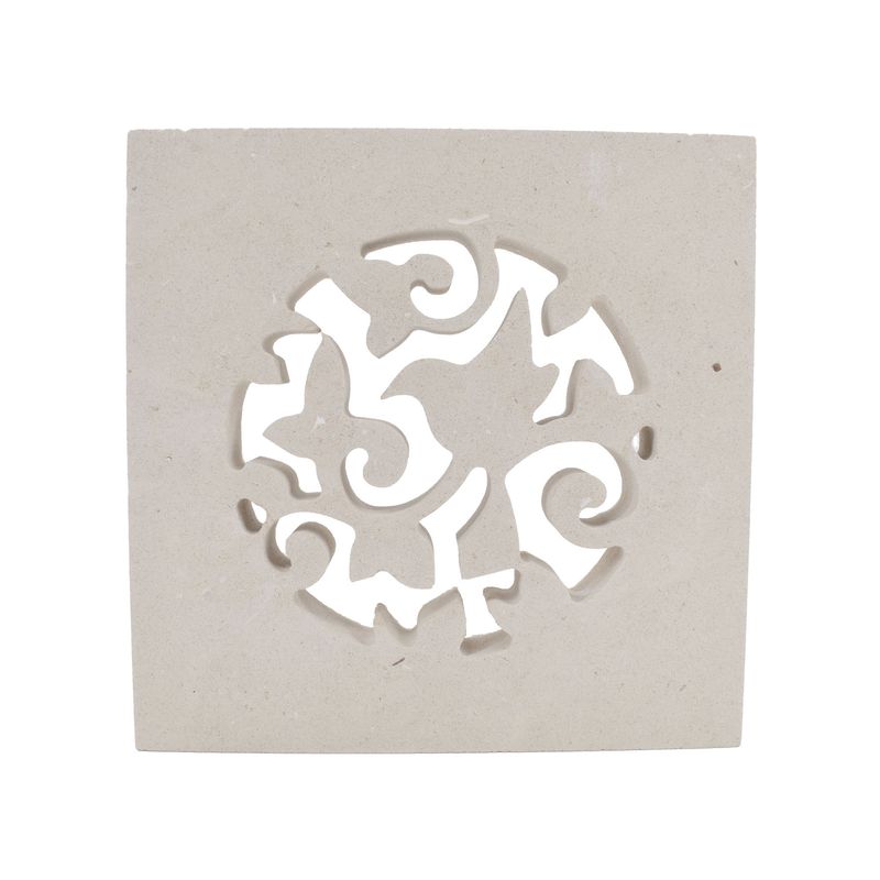 Griglia ventilazione Quadrata Semplice 100 mm UCCELLINO