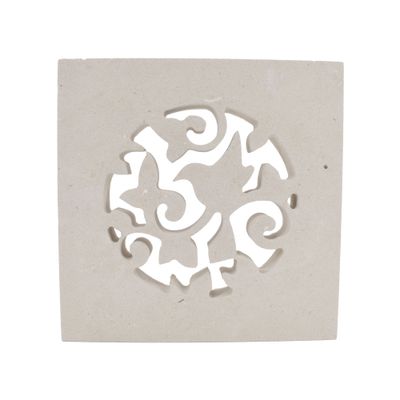 Griglia ventilazione Quadrata Semplice 100 mm UCCELLINO