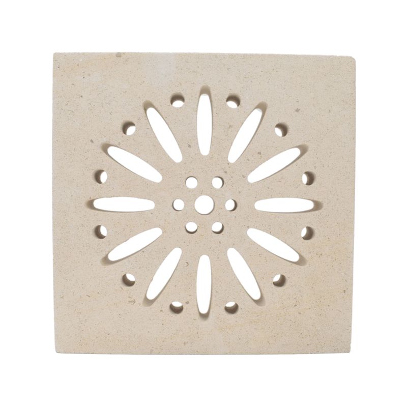 Griglia ventilazione Quadrata Semplice 100 mm ALGA