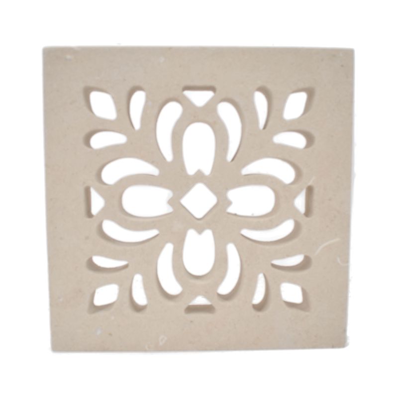 Griglia ventilazione Quadrata Semplice 100 mm AURORA