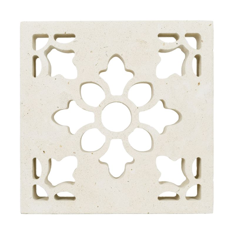 Griglia ventilazione Quadrata Semplice 100 mm PRIMULA