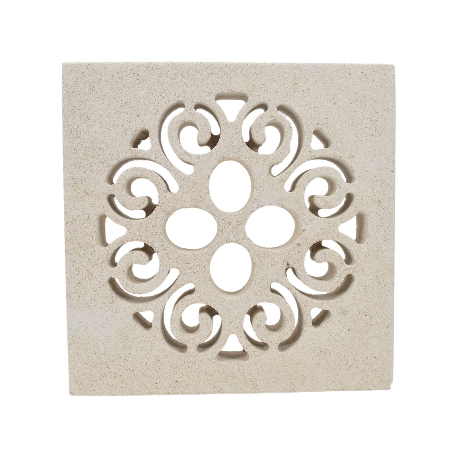 Griglia ventilazione Quadrata Semplice 120mm CAMELIA