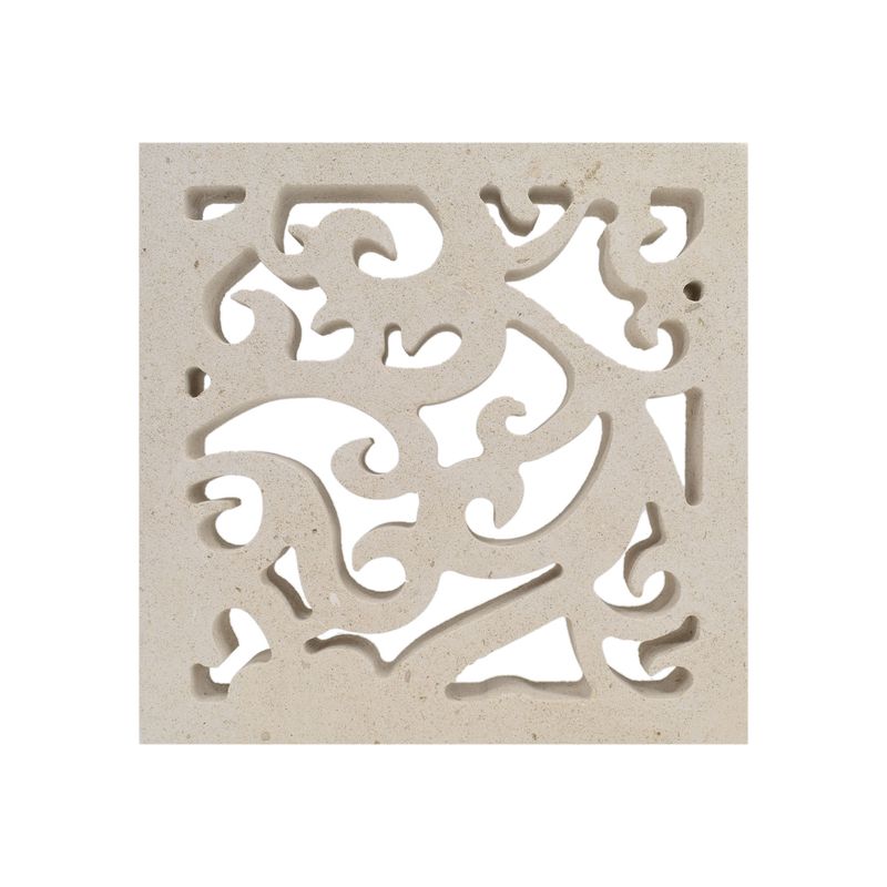 Griglia ventilazione Quadrata Semplice 100 mm  SIRENA