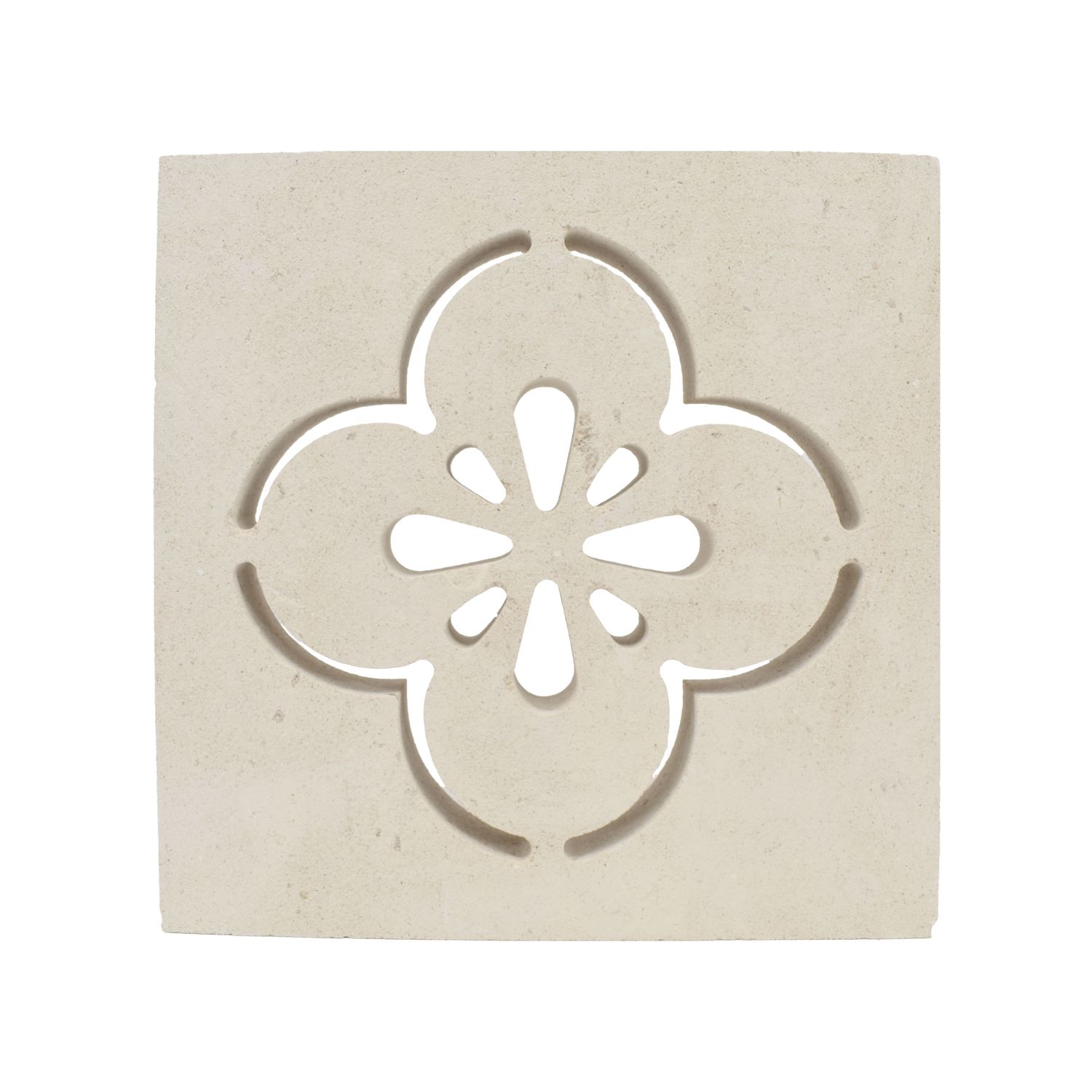 Griglia ventilazione Quadrata Semplice 100 mm  ACERO