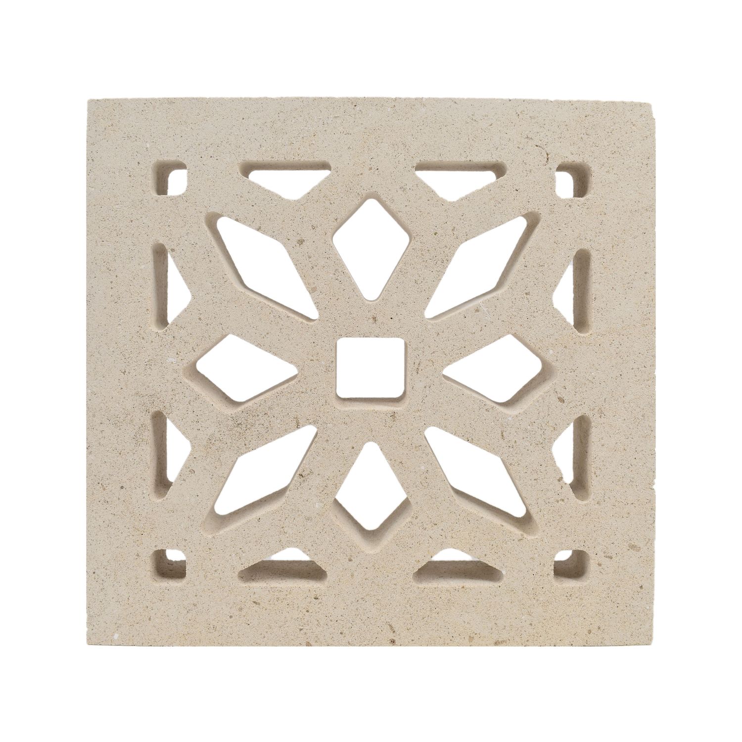 Griglia ventilazione Quadrata Semplice 100 mm  AUREA