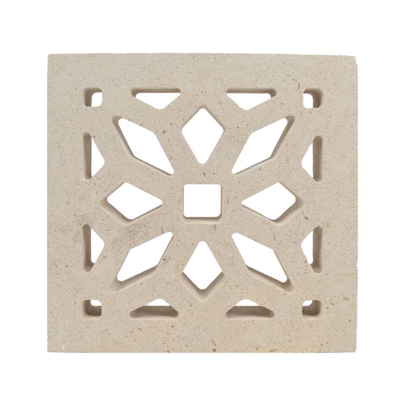 Griglia ventilazione Quadrata Semplice 100 mm  AUREA