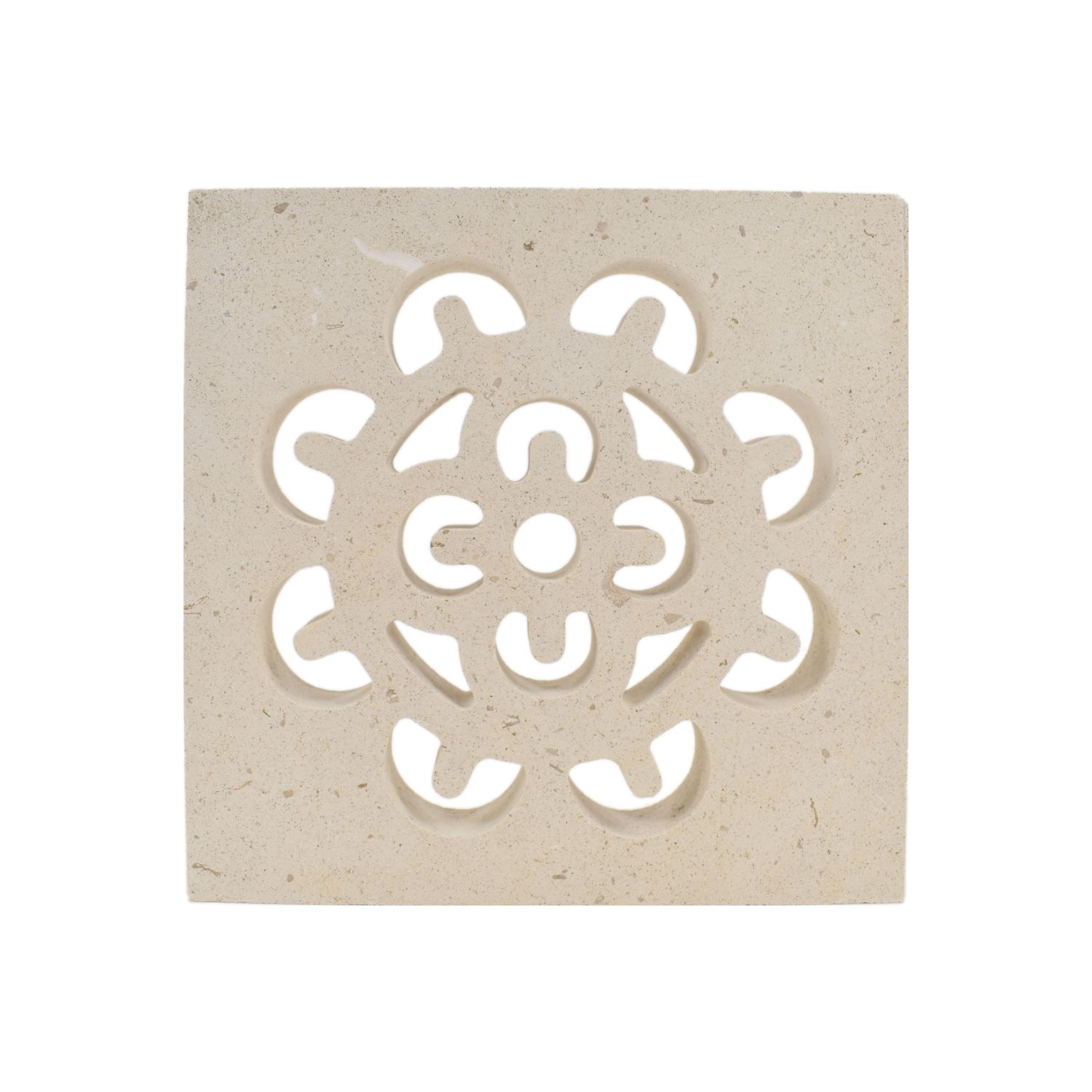 Griglia ventilazione Quadrata Semplice 100 mm  PISTACCHIO