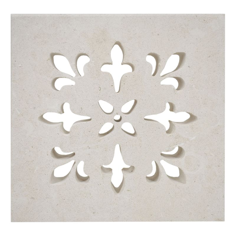 Griglia ventilazione Quadrata Semplice 120mm GIGLIO