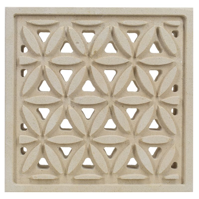 Griglia ventilazione Quadrata Semplice 100 mm  SIEPE