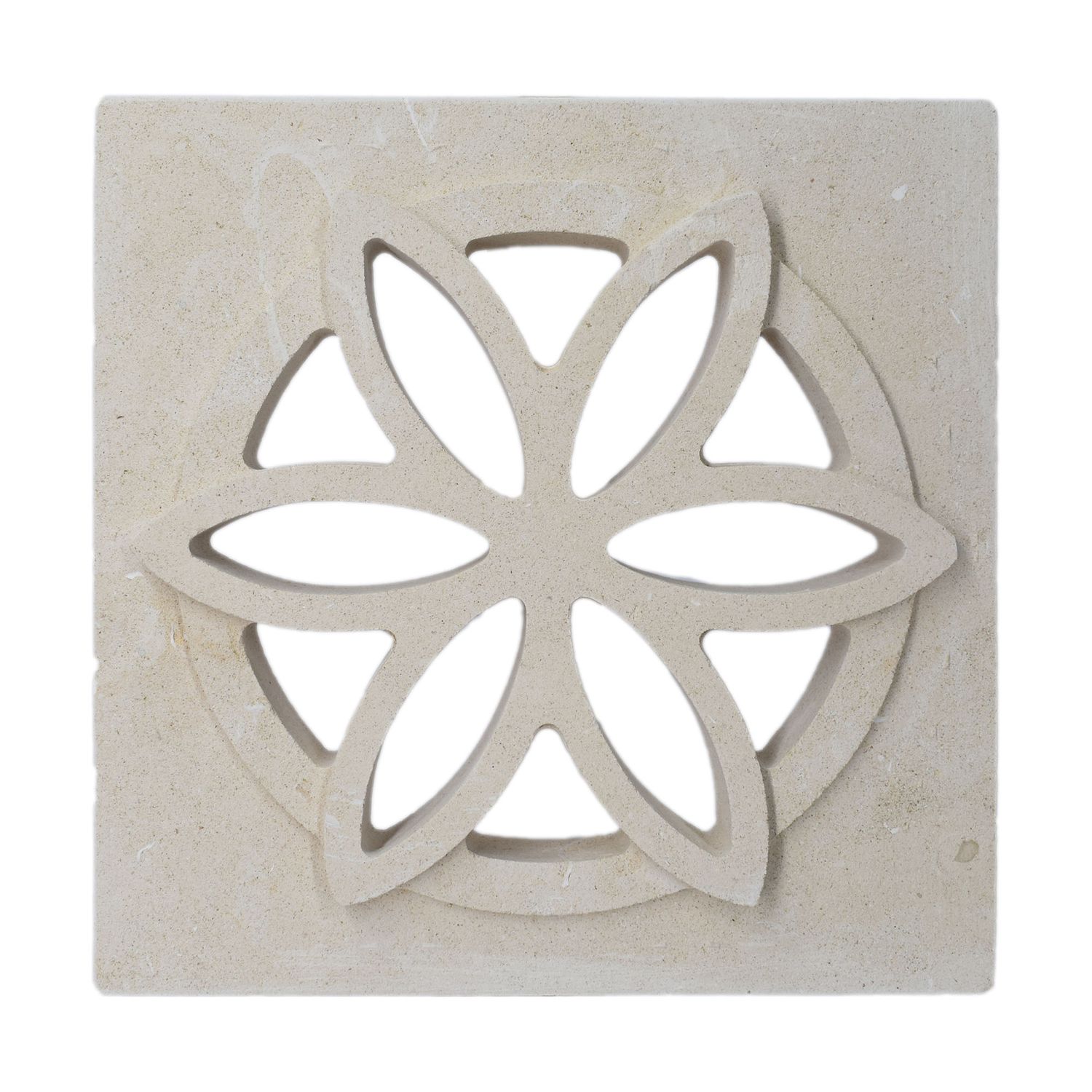 Griglia ventilazione Quadrata Semplice 100 mm  SOLE