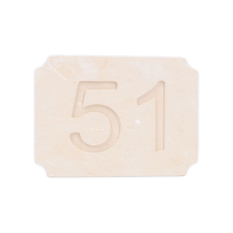 Numero civico 110mm x 160mm SPONGANO