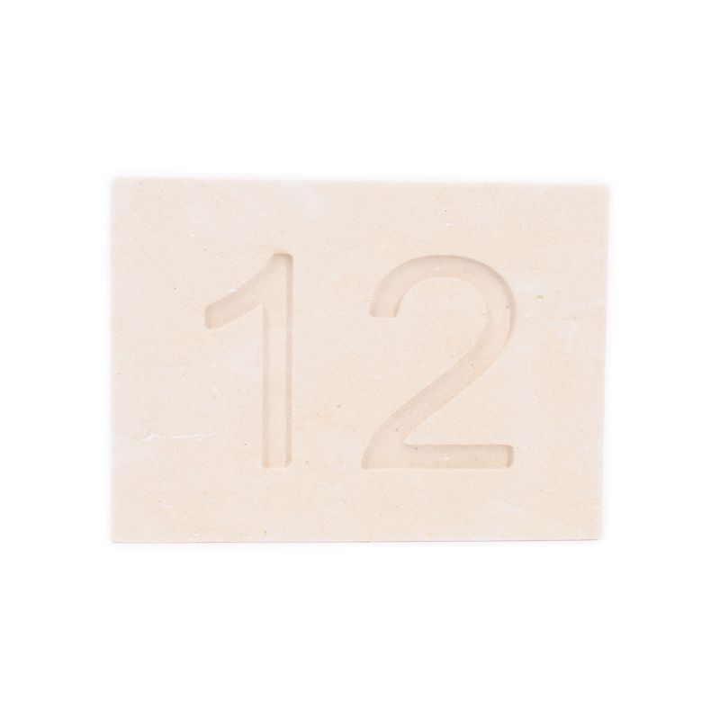 Numero civico 110mm x 160mm TRICASE