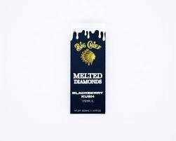 BIG CHIEF: 2grams Melted Diamonds Disposable Vape - BlackBerry Kush INDICA