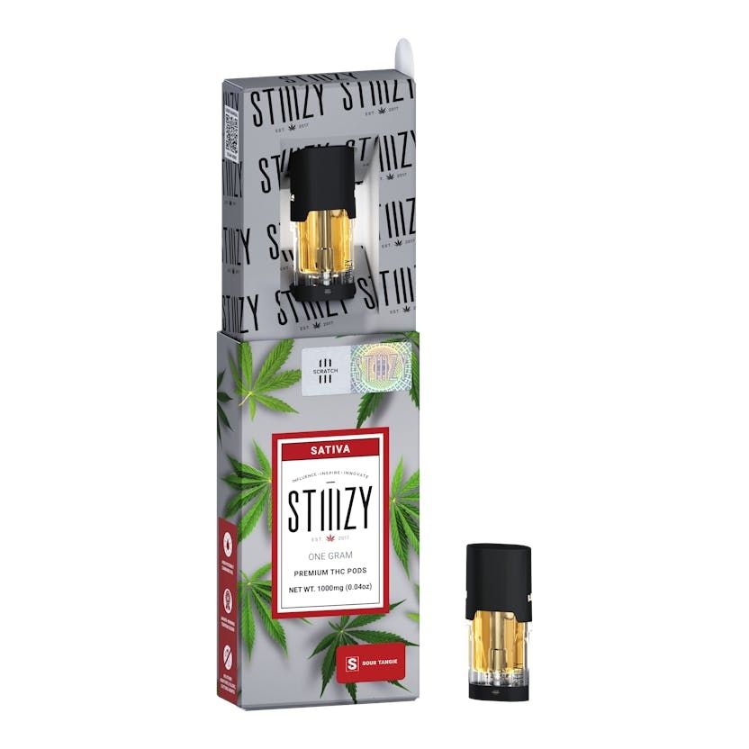 Stiiizy: 1gram Premium THC Pods - Sour Tangie SATIVA