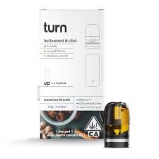 Turn: 1gram Botanical Blends Pod - Hollywood &amp; Chai SATIVA-HYBRID