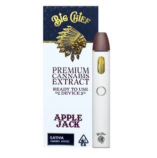 BIG CHIEF: 1gram Premium THC Disposable - Apple Jack SATIVA