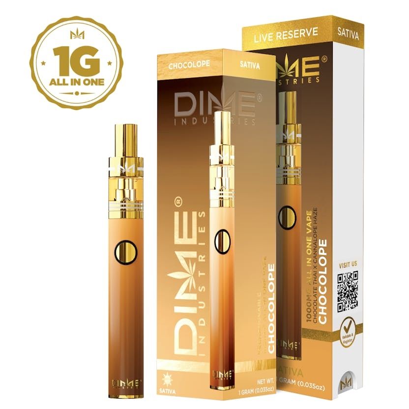 Dime: Live Reserve 1g Vape Chocolope SATIVA