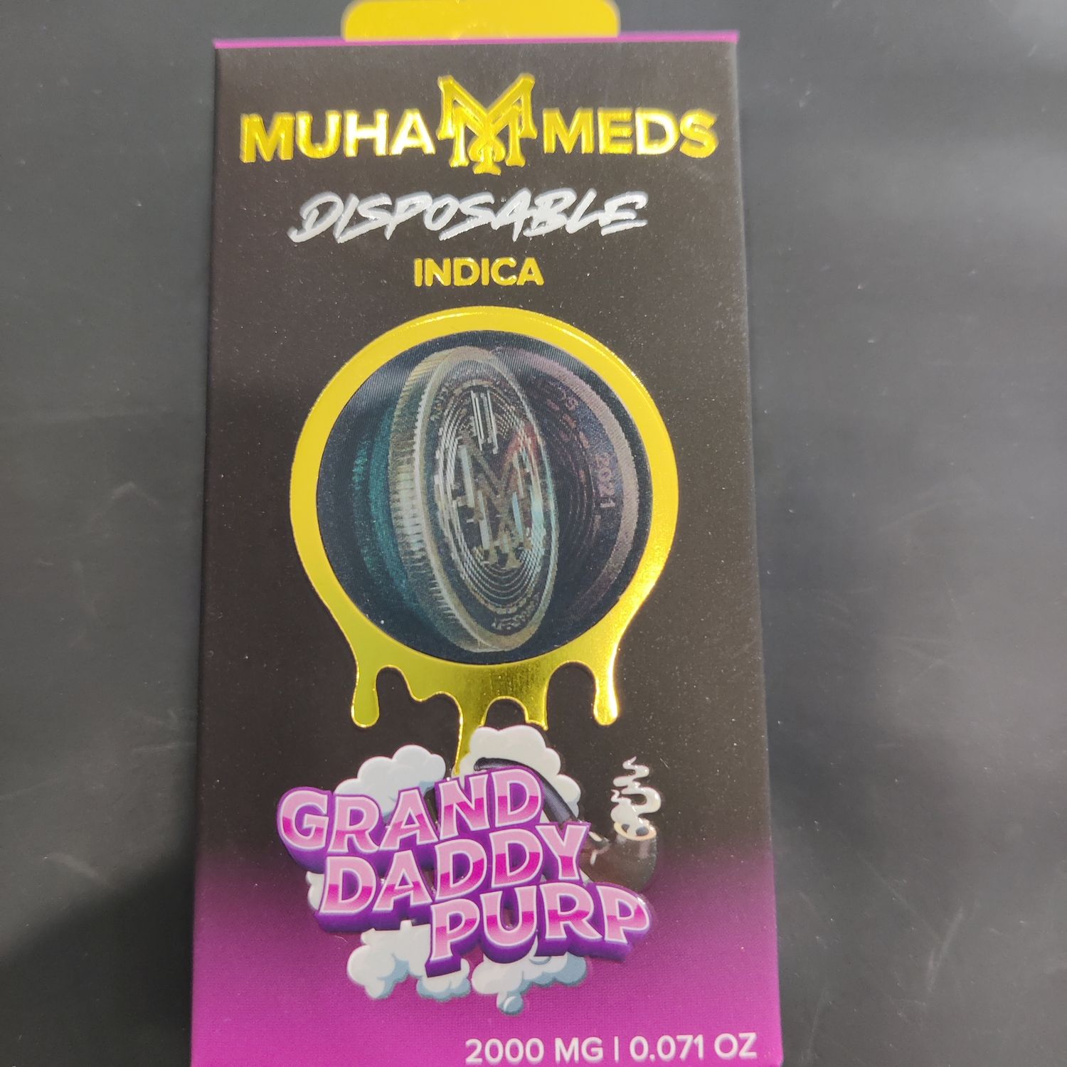 Muha Meds 3.5g Disposable Jedi Kush INDICA