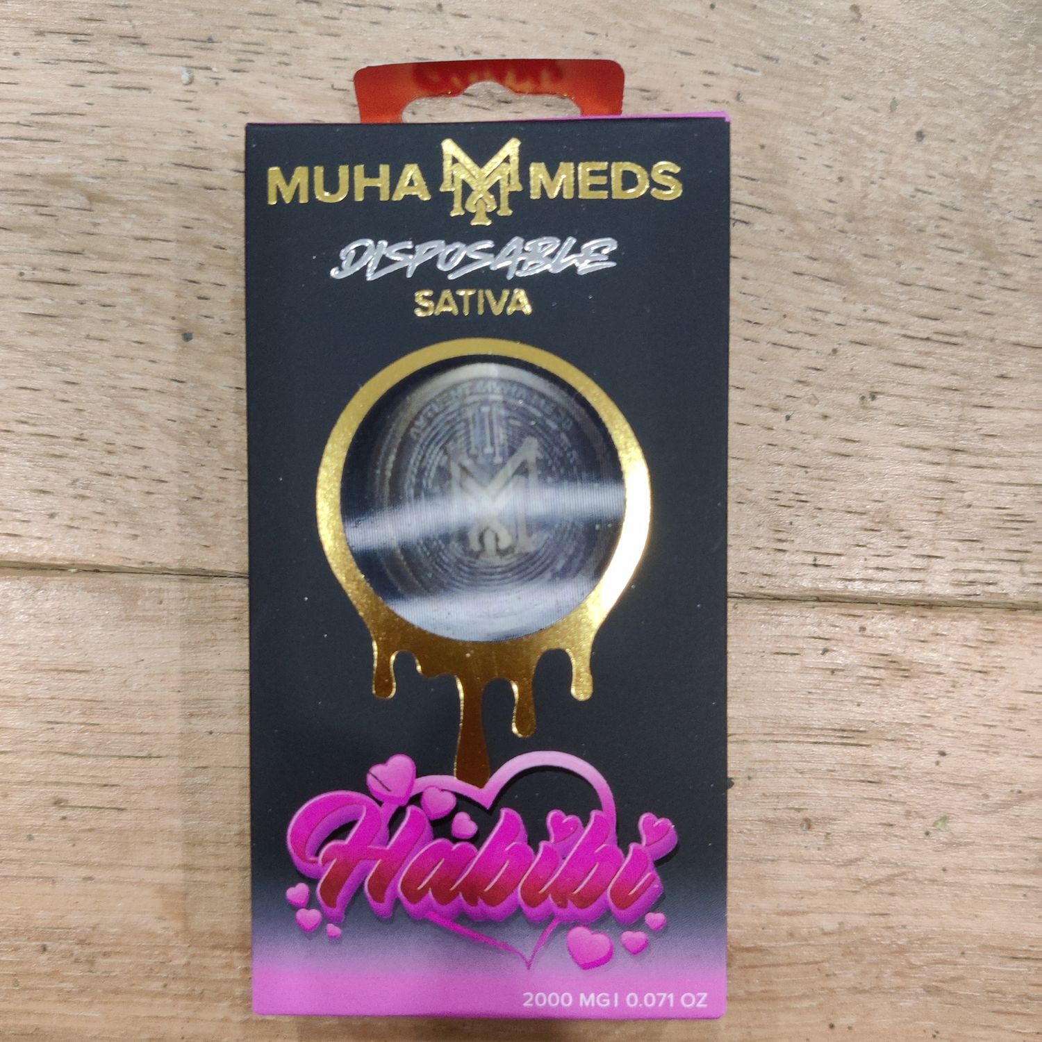 Muha Meds 2g Disposable Mango Peach Rings HYBRID