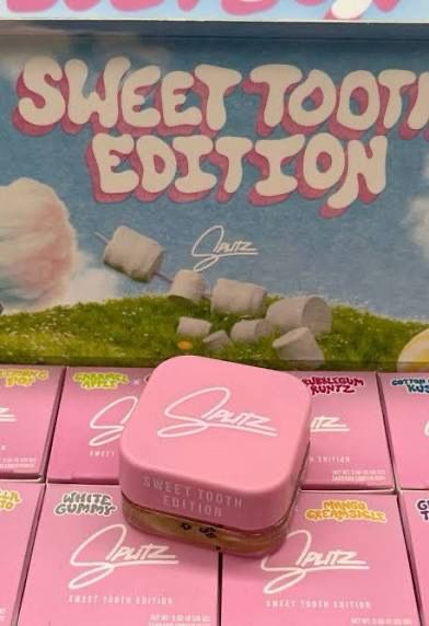 Splitz: Cannabis Concentrate Sugar Badder 3.5g - Cotton Candy Kush x Marshellow Kush