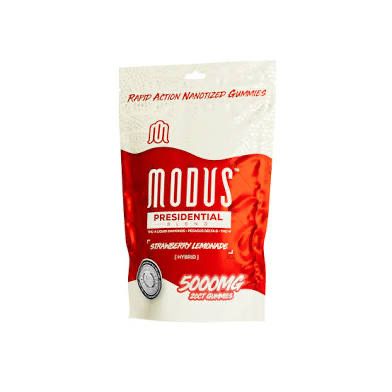 MODUS Presidential Blend: 5000mg Gummies - Strawberry Lemonade HYBRID