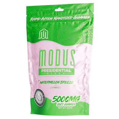 MODUS Presidential Blend: 5000mg Gummies - Watermelon Breeze HYBRID
