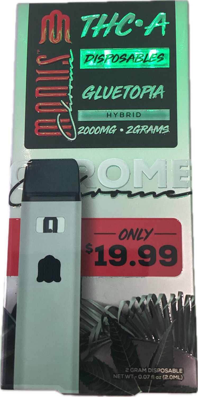 MODUS: 2gram Disposable THCa - Gluetopia HYBRID
