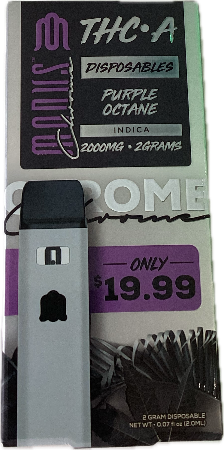 MODUS: 2gram Disposable THCa - Purple Octane INDICA