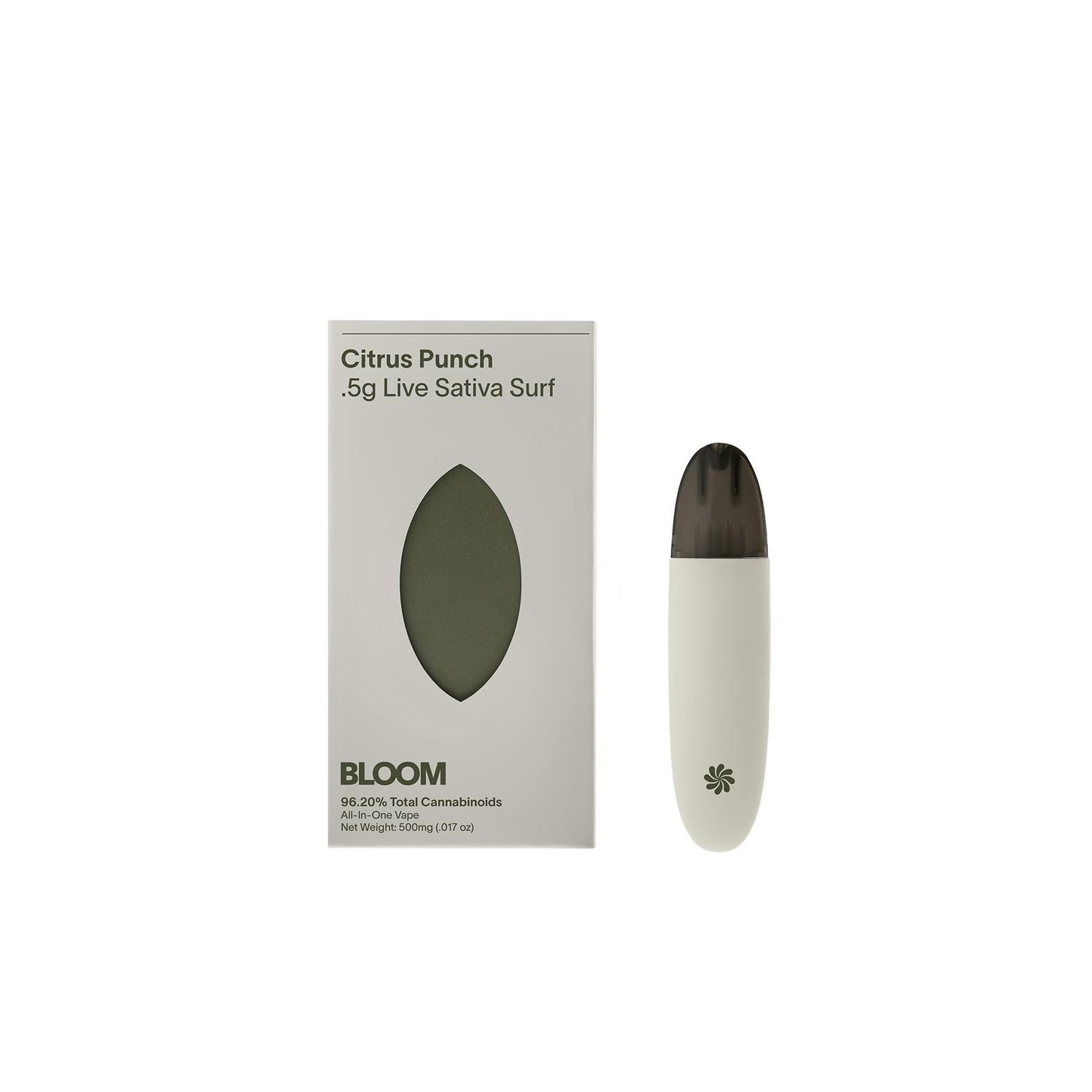 BLOOM: 0.5g Live Resin Disposable Vape - Citrus Punch SATIVA