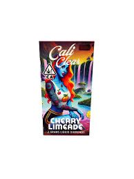 Cali Clear: 2grams Liquid Diamonds Disposable Vape - Cherry Limeade (SATIVA)