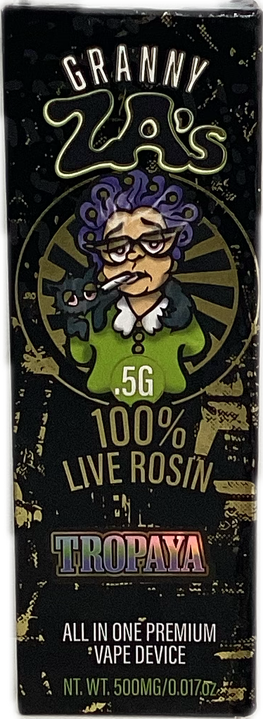Granny Za Live Rosin Disposable .5g - Tropaya