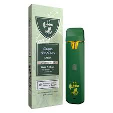 Hidden Hills Club: THC-p 2 Gram Live Rosin Disposable - Grape Pie Face SATIVA