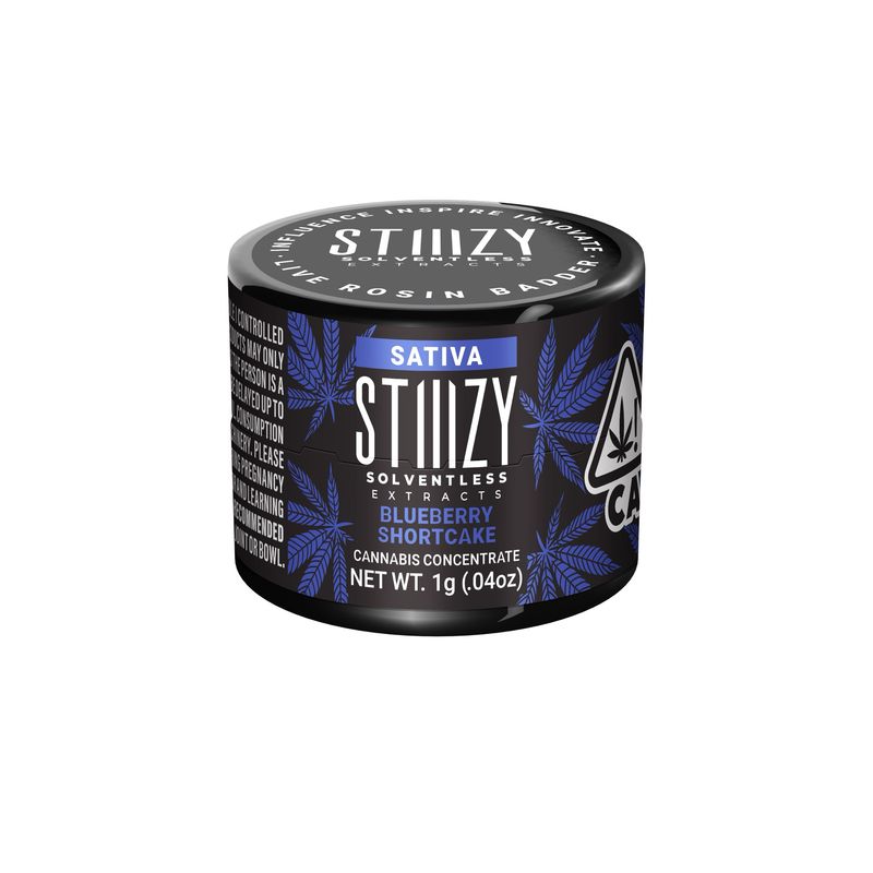 Stiiizy: Live Rosin Badder 1g Kush cake INDICA