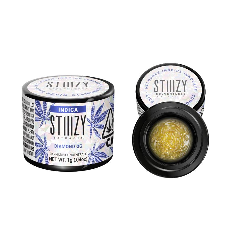 Stiiizy: Live Resin Diamonds 1g Diamond OG INDICA