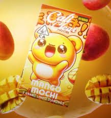 Cali Clear: 2grams Liquid Diamonds Disposable Vape - Mango Mochi (HYBRID)