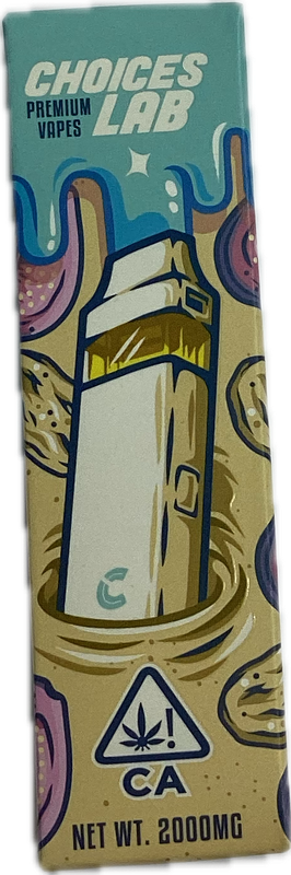 Choice Labs: Liquid Diamonds All-in-One Dual Chamber 2g Disposable - Juicy Watermelon/Raspberry Cough