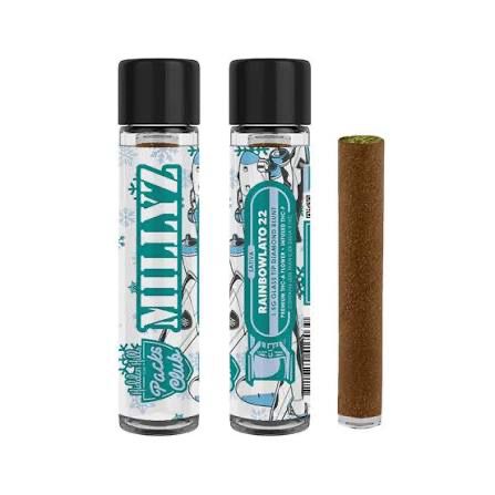 Hidden Hills • MILLYZ: 1.5gram Glass Tip Diamond Blunt - Rainbowlato 22 SATIVA