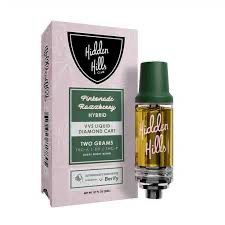 Hidden Hills Club: THC-A Ultra 2 Gram Live Rosin Carts - Pinkonade Razzberry HYBRID