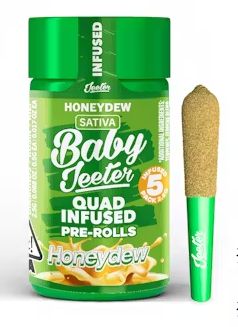 Jeeter: Rosin Enhanced Diamond Pre-rolls HoneyDew Sativa