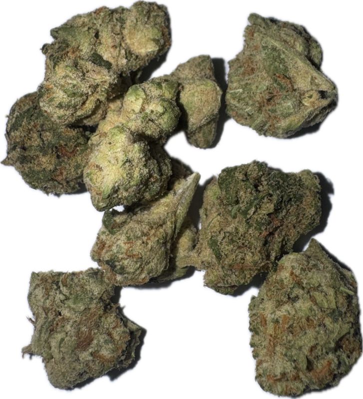 Flower: Bubble Bath (smalls) THC: 22% 3.5g INDICA/HYBRID