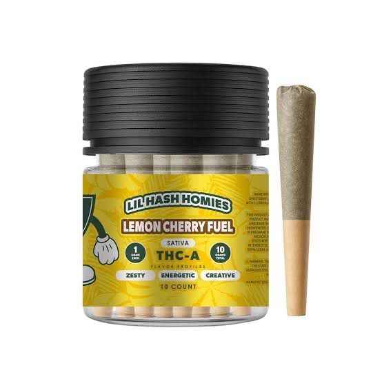 Hidden Hills: lil Hash Homies 10pk- Lemon Cherry Fuel SATIVA