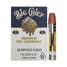 Big Chief Cart: Acapulco Gold SATIVA 1G
