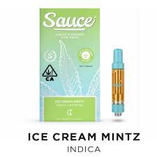Sauce Diamonds 1.5g Cartridge - Ice Cream Mintz INDICA