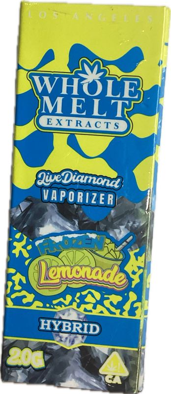 WHOLE MELT Extraxct: 2gram Live Diamond Vaporizer - Frozen Lemonade/ HYBRID