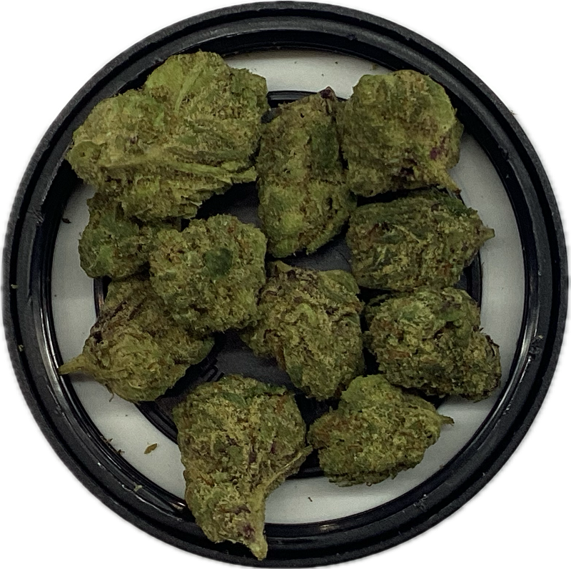 Flower: Blue Andeez THC: 24% 3.5g INDICA