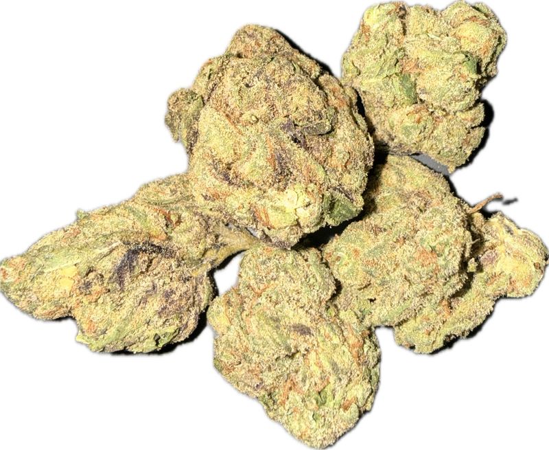 Flower: Red Runtz THC: 25% 3.5g HYBRID