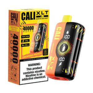 Cali XLT Disposable Vape 40k Puffs 25mL 5% Nic - Georgia Peach