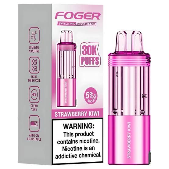 Foger Switch Pro Disposable Pod 30k Puffs 19mL 5% Nic - Strawberry Kiwi