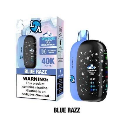 L&A Switch Disposable Vape 40k Puffs 5% Nic - Blue Razz